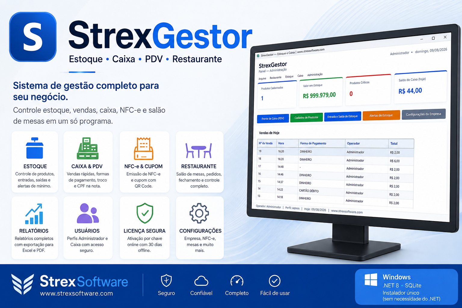 StrexGestor: Vitalício